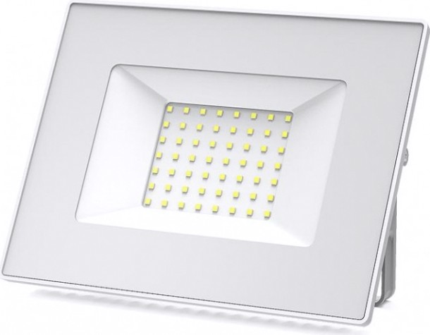 Прожектор GAUSS Elementary 50w 4500lm 6500k 200-240v ip65 белый led [613120350]