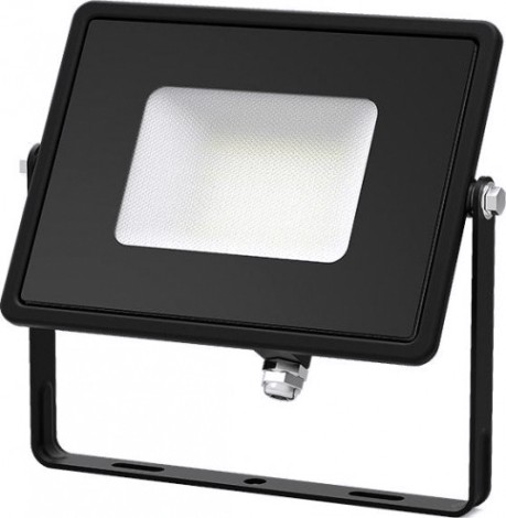 Прожектор GAUSS Qplus 10w 1000lm 6500k 200-240v ip65 черный led [613511310]
