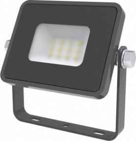 Прожектор GAUSS Qplus 10w 850lm 6500k 200-240v ip65 графитовый led [690511310]