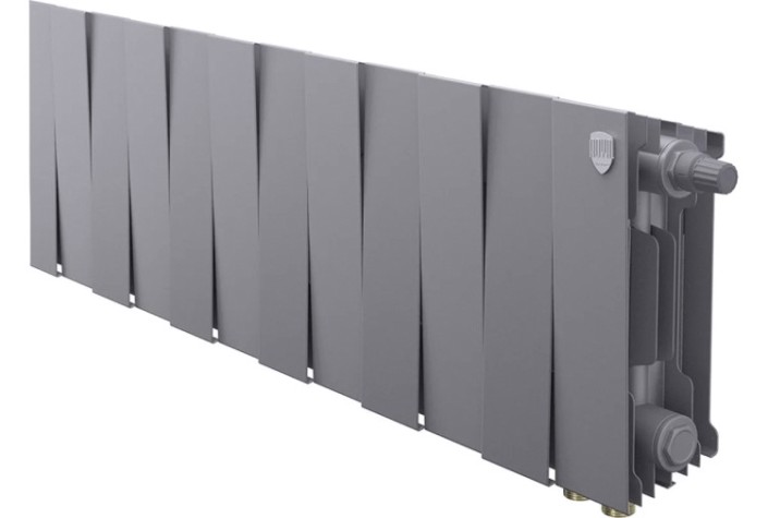 Радиатор отопления ROYAL THERMO PianoForte 200 /Silver Satin-12 секц. VDR [НС-1346022]