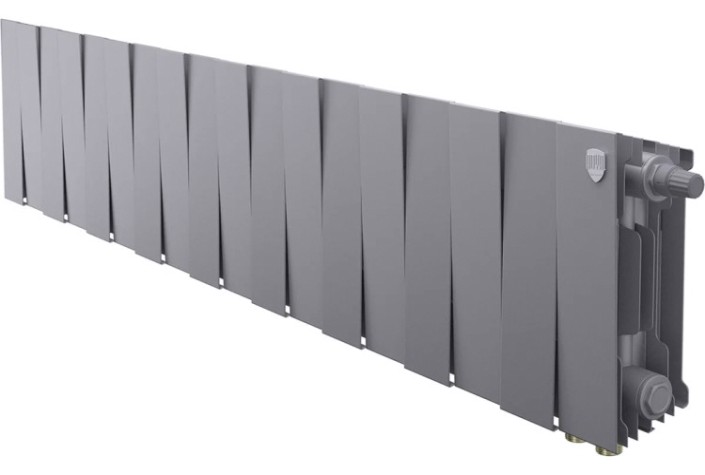 Радиатор отопления ROYAL THERMO PianoForte 200 /Silver Satin-18 секц. VDR [НС-1346028]