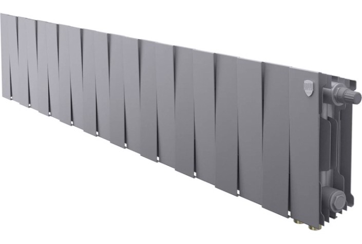 Радиатор отопления ROYAL THERMO PianoForte 200 /Silver Satin-20 секц. VDR [НС-1346030]
