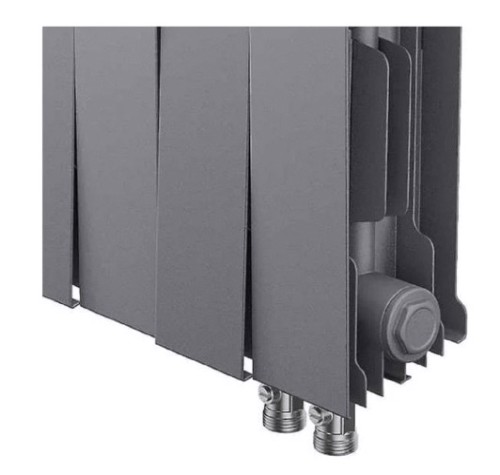 Радиатор отопления ROYAL THERMO PianoForte 200 /Silver Satin-20 секц. VDR [НС-1346030]