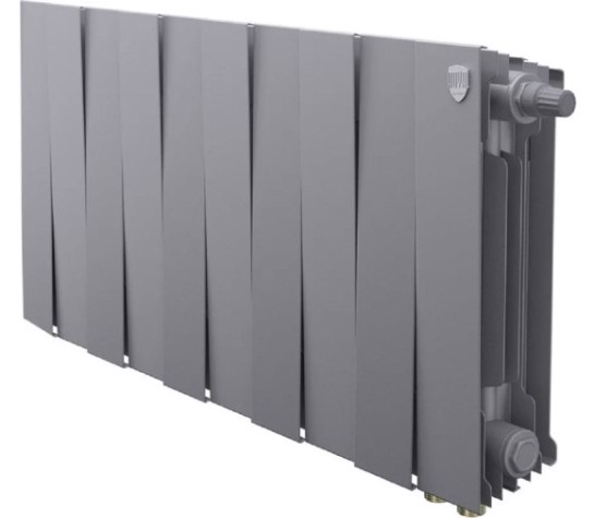 Радиатор отопления ROYAL THERMO PianoForte 300 Silver Satin VDR80-10 секц. [НС-1506355]
