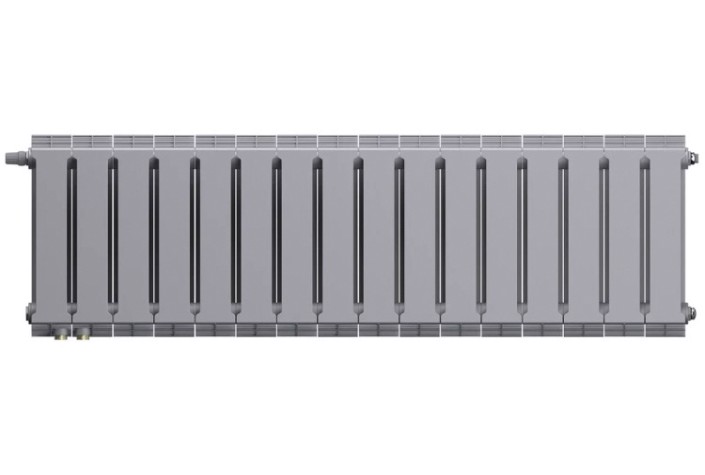 Радиатор отопления ROYAL THERMO PianoForte 300 Silver Satin VDR80-16 секц. [НС-1506358]