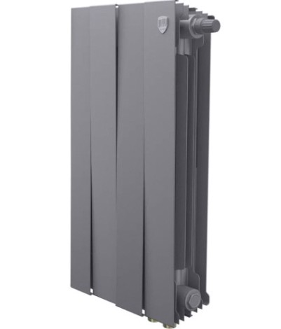 Радиатор отопления ROYAL THERMO PianoForte 500 Silver Satin VDR80-4 секц. [НС-1506372]