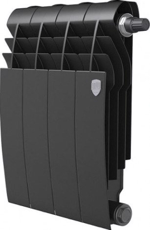 Радиатор ROYAL THERMO Biliner 350 - 4 секции биметалл Noir Sable [НС-1197123]