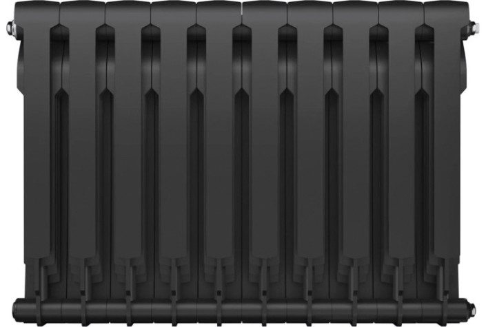 Радиатор ROYAL THERMO Biliner 500 new - 10 секции биметалл Noir Sable [НС-1176307]