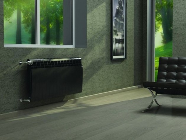 Радиатор ROYAL THERMO Biliner 500 new - 8 секций биметалл Noir Sable [НС-1176313]