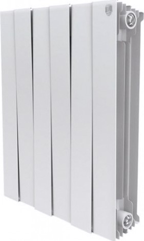 Радиатор ROYAL THERMO Pianoforte 500 - 10 секций биметалл Bianco Traffico [НС-1176322]