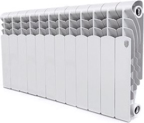 Радиатор ROYAL THERMO Revolution 350 -12 секции алюмин. [НС-1070104]