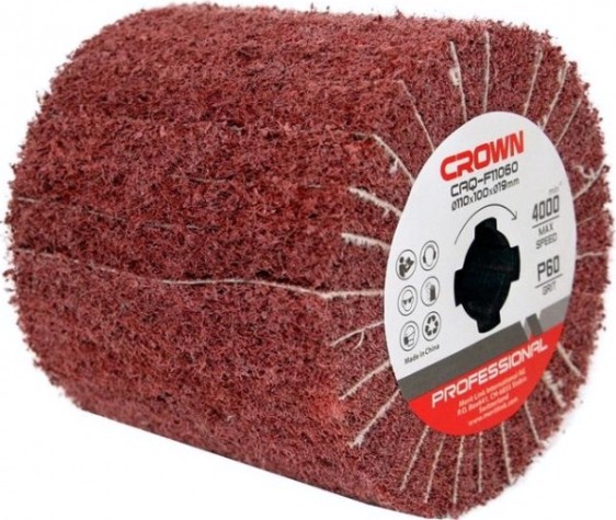 Щетка для щеточной шлифмашины Crown CAQ-F11060 абразивная