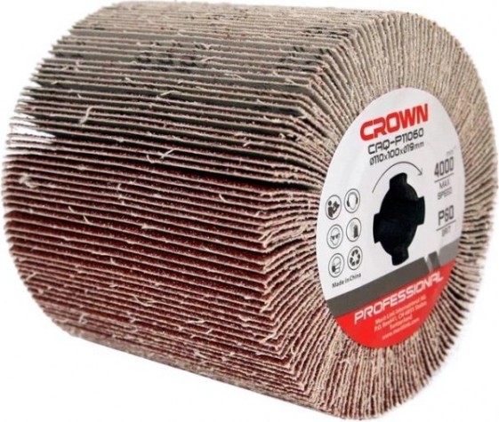 Щетка для щеточной шлифмашины Crown CAQ-P11060 абразивная