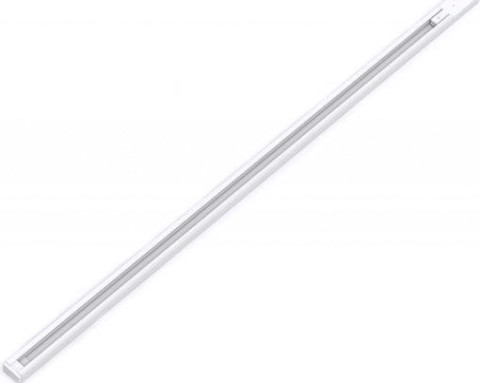 Шинопровод GAUSS TR101 накладной 1м белый (с адаптером питания и заглушко