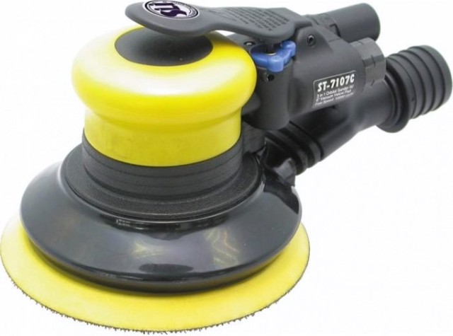 Шлифмашина эксцентриковая пневматическая SUMAKE ST-7107C [35086]