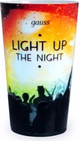 Стакан с подсветкой GAUSS LC004 lcup party 3xlr44 led