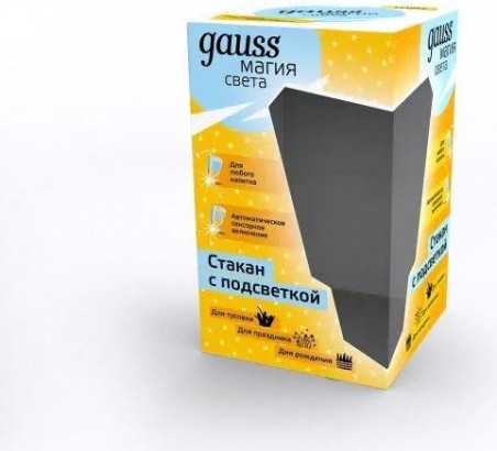 Стакан с подсветкой GAUSS LC004 lcup party 3xlr44 led Стакан с подсветкой GAUSS LC004 lcup party 3xlr44 led