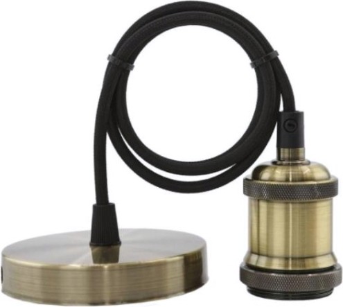 Светильник декоративный GLANZEN RPD-0002-bronze подвесной