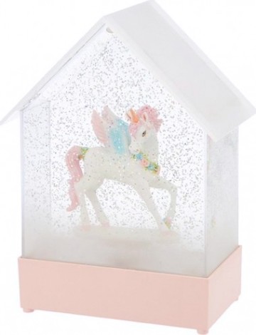 Светильник декоративный Neon-Night Единорог с конфетти и мелодией [501-186]