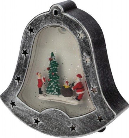 Светильник декоративный Neon-Night Колокольчик с эффектом снегопада и подсветкой [501-068]