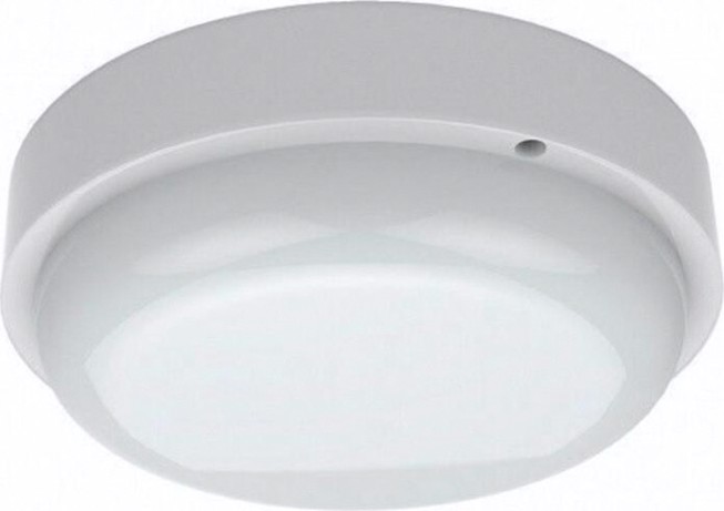 Светильник для ЖКХ светодиодный GAUSS Elementary круг 8w 680lm 4000k 160-260v ip65 d140*48мм [126411208-S]