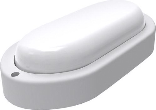 Светильник для ЖКХ светодиодный GAUSS Elementary овал 15w 1200lm 6500k 160-260v ip65 200*98*46мм [161411315]