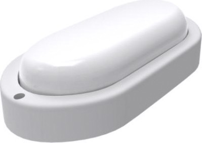 Светильник для ЖКХ светодиодный GAUSS LITE овал 12w 980lm 6500k 200-240v ip65 160*90*46мм [161418312]