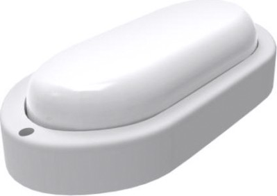 Светильник для ЖКХ светодиодный GAUSS LITE овал 15w 1200lm 6500k 200-240v ip65 200*98*46мм [161418315]