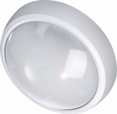 Светильник для ЖКХ светодиодный GAUSS Qplus/ECO круг 15w 1200lm 4000k бел, дек рам, м-вол сенс led [142411215-S]