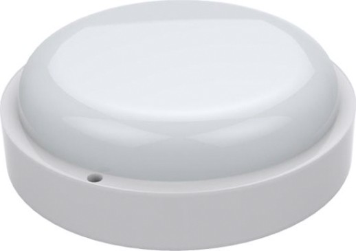 Светильник для ЖКХ светодиодный GAUSS UNIVERSAL круг 8w 700lm 6500k 160-260v ip65 d140*51 белый [126411308]