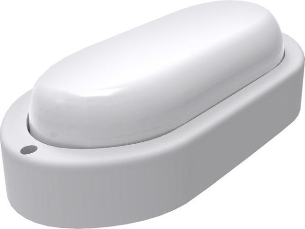 Светильник для ЖКХ светодиодный GAUSS UNIVERSAL овал 12w 940lm 4000k 160-260v ip65 198*96*53 белый [161411212]