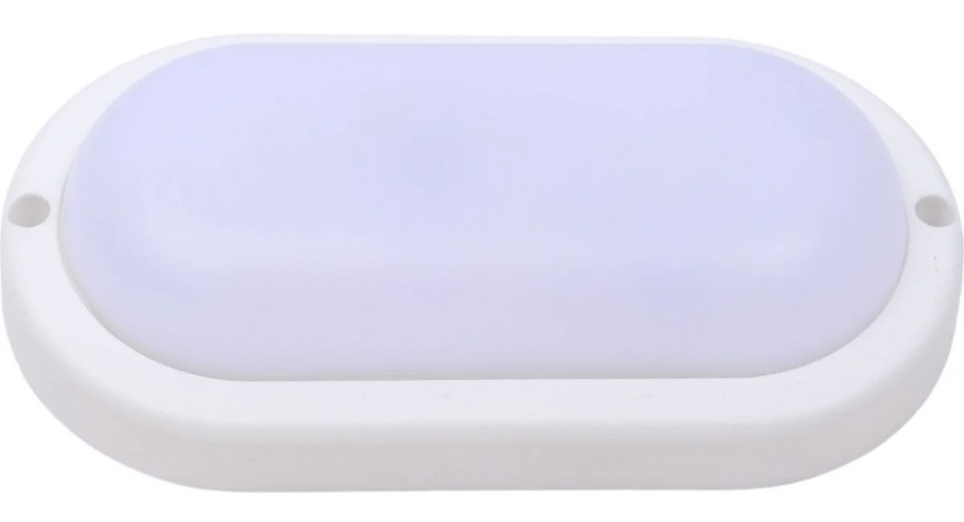 Светильник для ЖКХ светодиодный КОСМОС ДПО 15Вт, овал, IP65, 4000К, 230В [KOC_DPO15WO1.4K]