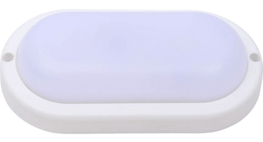 Светильник для ЖКХ светодиодный КОСМОС ДПО 15Вт, овал, IP65, 6500К, 230В [KOC_DPO15WO1.64K]