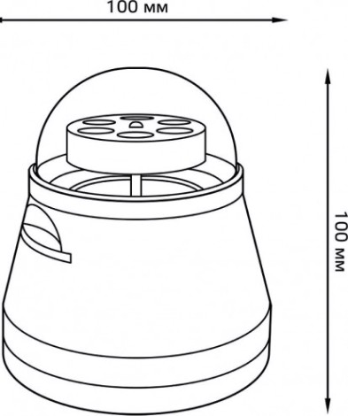 Светильник настольный GAUSS DIY0011 4w 220-240v белый со сменной проекцией Светильник настольный GAUSS DIY0011 4w 220-240v белый со сменной проекцией