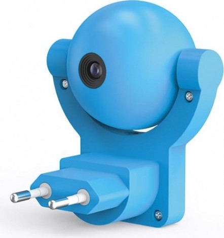 Светильник настольный GAUSS DIY0033 розеточный 0,5w 220-240v синий с фиксированной проекцией [DIY0033]