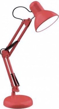 Светильник настольный GAUSS GTL002 60w 220-240v e27 красный струбцина и основание [GT0024]