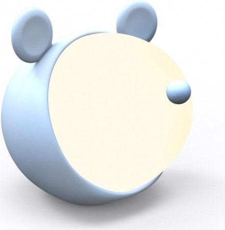 Светильник ночник настольный GAUSS Qplus GTL702 5V Li-ion 1200mA голубой диммируемый [NN7026]