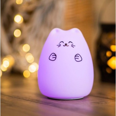 Светильник ночник Neon-Night "Котик" силиконовый [503-001]