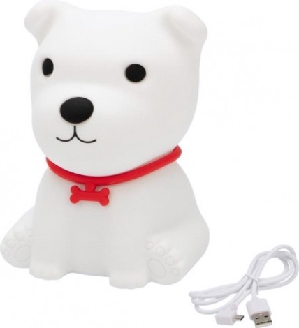 Светильник ночник Neon-Night "Щенок" силиконовый [503-007]