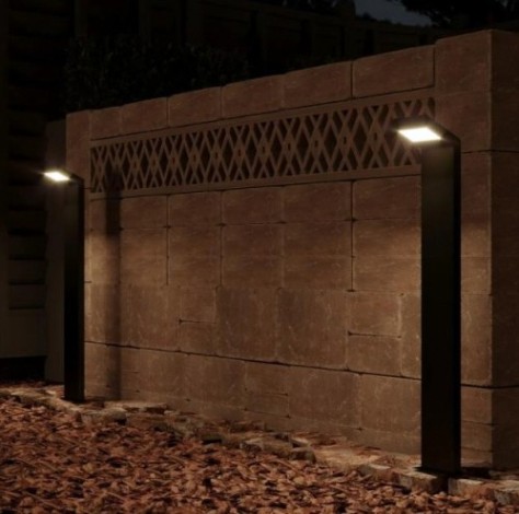 Светильник садово-парковый GAUSS Electra led столб, 10w, 600lm, 4000k, 134x137x780mm [GD111]