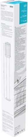 Светильник садово-парковый GAUSS Vega столб 10.5*80cm, 170-240v / 50hz, 1xe27 [GD024]