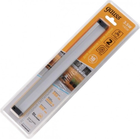 Светильник сенсорный GAUSS C модель 3,5w 350lm 4000k 170-260v 300mm [9020531235]