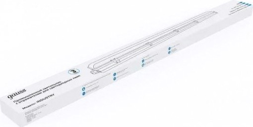 Светильник светодиодный линейный GAUSS СПП спп-т8-g13 industry 220-230v ip65 1260*107*61мм [909410212]