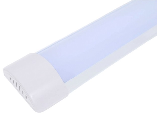 Светильник светодиодный линейный КОСМОС ДПО-1 18Вт, 4000К, IP40 полукруг.ОПАЛ [KDPO1-18W4K-OP-IP40]