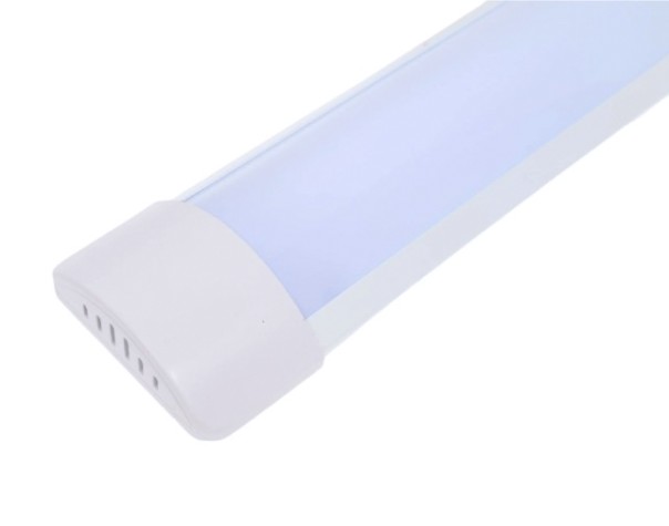 Светильник светодиодный линейный КОСМОС ДПО-1 18Вт, 6400К, IP40 полукруг.ОПАЛ [KDPO1-18W64K-OP-IP40]