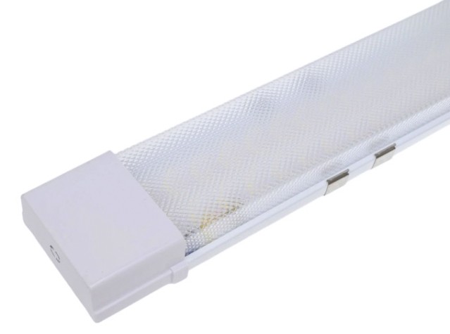 Светильник светодиодный линейный КОСМОС ДПО-2 18Вт, 6400К, IP40 прямоуг.ПРИЗМА [KDPO2-18W64K-PR-IP40]