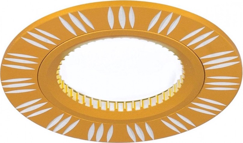 Светильник точечный GAUSS AL017 aluminium круг. золото/хром, gu5.3 Светильник точечный GAUSS AL017 aluminium круг. золото/хром, gu5.3