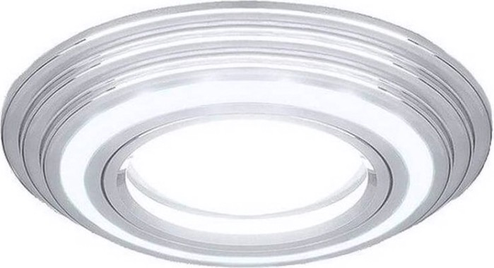 Светильник точечный GAUSS BACKLIGHT BL139 кругл. хром. gu5.3, 3w, led 4000k [BL139]