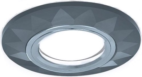 Светильник точечный GAUSS Backlight круг гран. графит/хром, gu5.3, led 4100k [BL058]