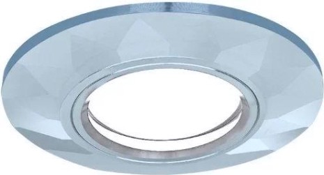 Светильник точечный GAUSS Backlight круг гран. кристалл/хром, gu5.3, led 4100k [BL057]